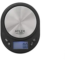 Adler Präzisionswaage, Kapazität 750g/0,1g, Großes LCD-Display mit Hintergrundbeleuchtung