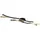 Trio Blaze 1-flammig geschwungen Messing Matt 107,5 cm x 18 cm
