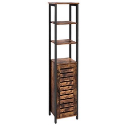 VASAGLE Regalschrank, LSC37BX braun 37,0 x 30,0 x 167,0 cm