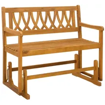 vidaXL Garten Schaukeltbank 110 x 59 x 97 cm Braun