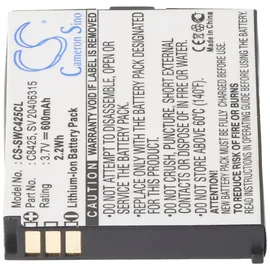 AccuCell Akku passend für Swissvoice eSense, eSense Color, SV 20406288, C8425, SV 20406315 Li-Ion, 3,7V, 600mAh, 2,2Wh