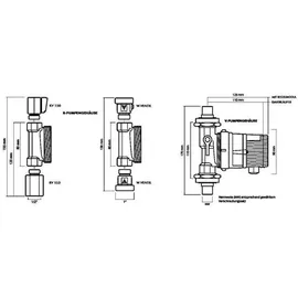 Vortex BWO 155 V MA ONdemand-Modul 1/2Zoll außen d= 15mm innen