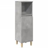 vidaXL Badschrank 30 x 119 cm Grau
