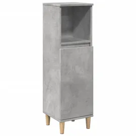 vidaXL Badschrank 30 x 119 cm Grau