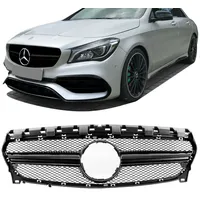 LLCTOOLS Kühlergrill Schwarz Glanz kompatibel für Mercedes E C207