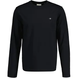 GANT REG SHIELD LS T-SHIRT schwarz XL