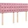 vidaXL Boxspringbett mit Matratze Rosa 140x200 cm Samt