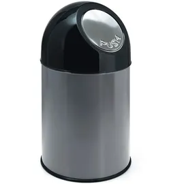 V-Part Abfalleimer 30 l Schwarz