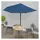 vidaXL Balkon-Sonnenschirm 300 x 150 cm blau halbrund