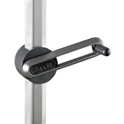 DOPPLER Sonnenschirm »Expert«, Ø: 320 cm, abknickbar, Sonnenschutzfaktor: 80+ - beige