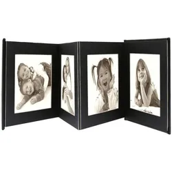 Deknudt Leporello schw.  8x15x20 Kunstleder 8 Bilder   A66DC2 8PH