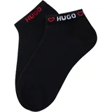 hugo underwear Kurzsocken 2 Paar Schwarz 39-42