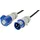 Max Hauri 165376 Strom Verlängerungskabel 16 A Blau, Schwarz 25 m H07RN-F 3G 1,5 mm2 UV-Beständig,