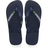 HAVAIANAS Brasil Logo Navy Blue, 37/38