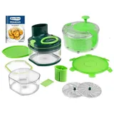 Genius Gemüseschneider Nicer Dicer Pegasus, Deluxe-Set 16-tlg.