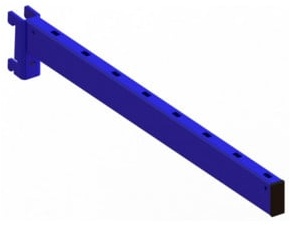 Meta Zusätzlicher Kragarm Light 40 + 30 x 400 mm Enzianblau Multistrong L