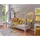 Interlink Hausbett Sun Road 90 x 200 cm Kiefer massiv grau lackiert