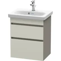 Duravit Waschtischunterschrank Com DuraStyle 50x36,8cm, tau/bas ma, 2 SchKa., wandhängend