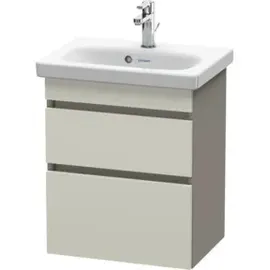 Duravit Waschtischunterschrank Com DuraStyle 50x36,8cm, tau/bas ma, 2 SchKa., wandhängend