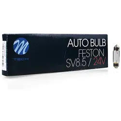 Glühlampe M-TECH C5W 36mm T11x36 SV8.5 5W 24V