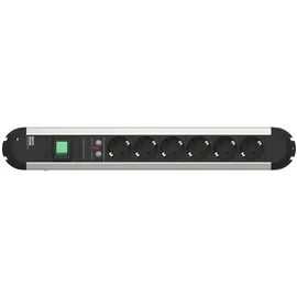 Bachmann Steckdosenleiste 6-fach 1,75 m Schwarz