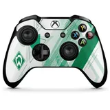 DeinDesign Skin kompatibel mit Microsoft Xbox One X Controller Folie Sticker SV Werder Bremen Muster Offizielles Lizenzprodukt