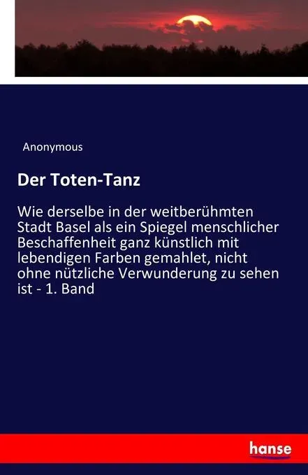 Preisvergleich Produktbild Der Toten-Tanz von Anonymous / hansebooks / Taschenbuch