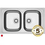 Franke Spark SKX 620-34-34 - 101.0714.950 Edelstahlspüle gebürstet Einbauspüle