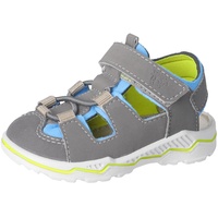 RICOSTA Jungen Sandalen Gery, Kinder Lauflernschuhe, Weite: Mittel, waschbar, Klettverschluss, Sommerschuhe, Freizeitschuhe, Meteor/Sky (460), 26 EU - 26 EU