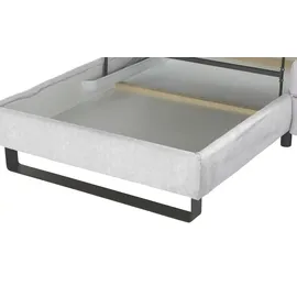 Switch Eckcouch Mikrofaser 3-Sitzer Grau