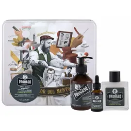 Proraso Cypress & Vetyver Bartshampoo 200ml + Balsam 100ml + Bartöl 30ml Geschenkset