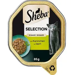 Sheba® Katzen-Nassfutter Selection in Sauce mit Kaninchen 22x 85,0 g