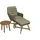 gardenson Loungsessel-Set Clavia Braun/Akazie