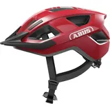 ABUS Aduro 3.0 – Sportiver City-Helm in stilvollem Design für alltägliche und sportliche Touren – für Damen und Herren – Rot, (blaze red) M