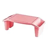 Laptoptisch Schreibtischunterlage Aktivitätstisch aus Kunststoff 30x60x21cm Pink
