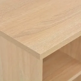 vidaXL Bartisch 60 x 60 x 110 cm Eichenbraun