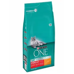 Purina One Cat Sterilcat Hühnerfutter 6kg + Überraschung für die Katze