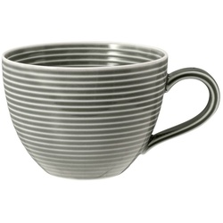 Kaffeeobertasse BEAT - grau