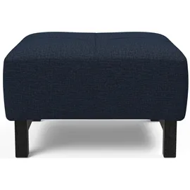 Innovation Living Polsterhocker 100% Polyester 65 x 40 x 65 cm Blau