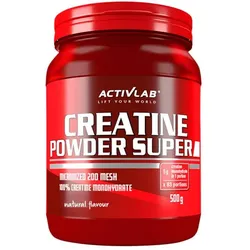 Activlab Creatine Powder Super Unflavoured (500g) Neutral EINHEITSFARBE 0.6 kg