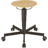 bimos Drehhocker Rl.buche Natur Sitz-h.460-630mm Bimos