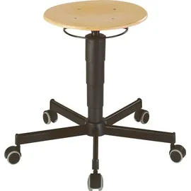 bimos Drehhocker Rl.buche Natur Sitz-h.460-630mm Bimos
