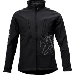 Job JOB-Dachdecker-Sommer-Soft Shell Jacke KENT schwarz - schwarz - S