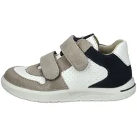 Pepino Halbschuhe Leder", Lauflernschuh grau|weiß 28