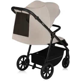 lionelo IVA Buggy bis 22 kg 6 Monaten bis 4 Jahre 360° Räder Volle Stoßdämpfung Verstellbare Rückenlehne höhenverstellbares Verdeck XXL UPF50+ Premium Stoff