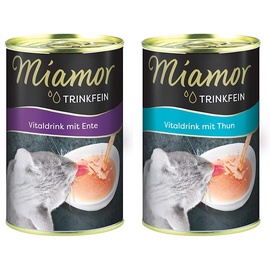 Miamor Trinkfein Vitaldrink mit Thunfisch 24 x 135 ml