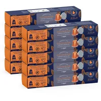 by Amazon Kaffee Nespresso kompatiblen, 100% Arabica Kolumbien Kaffeekapseln, Mittlere Röstung, 100 Aluminium-Kapseln (10 Packungen x 10) - Rainforest Alliance-Zertifizierung