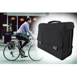 BISOMO Business Fahrradtasche Single Bag grau/silber