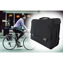 BISOMO Business Fahrradtasche Single Bag grau/silber