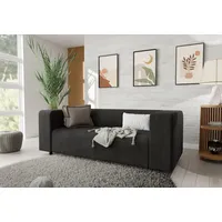 S-style möbel - 2 sitzer aus Cord-Stoff mit bequemem